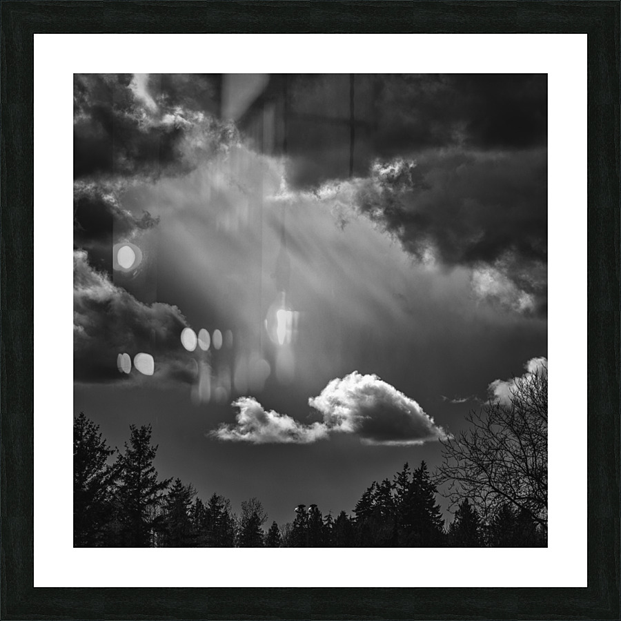 FS230401BS  LOW KEY CLOUDSCAPE Picture Frame print