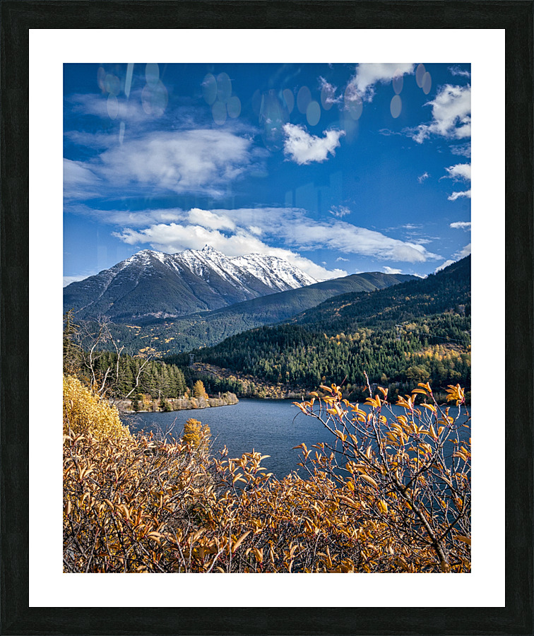 Lillooet BC Picture Frame print