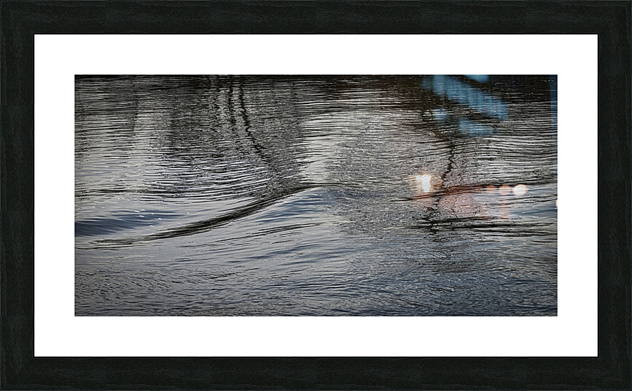BLUE WATER Picture Frame print