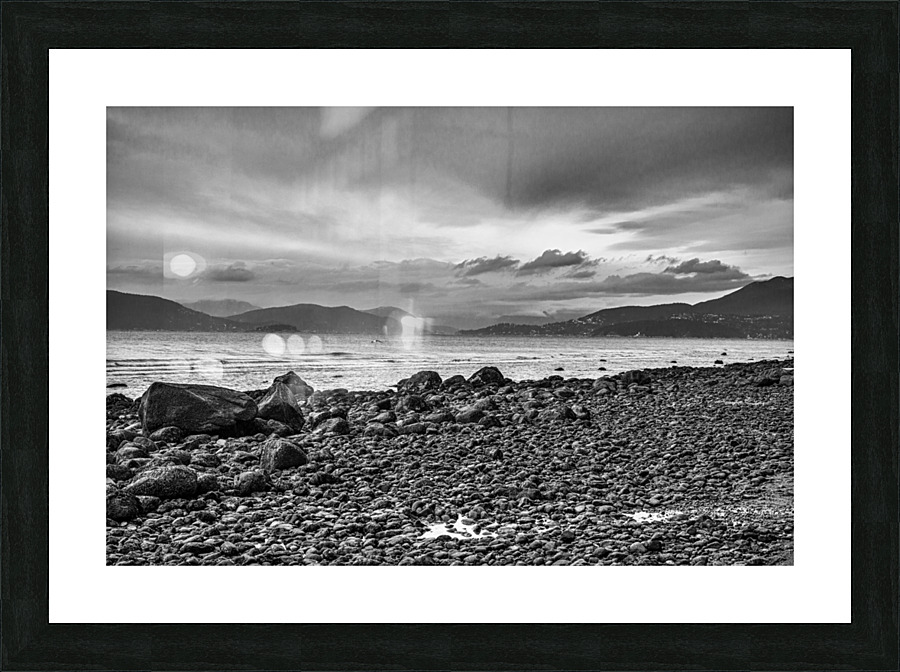 Wreck Beach Picture Frame print