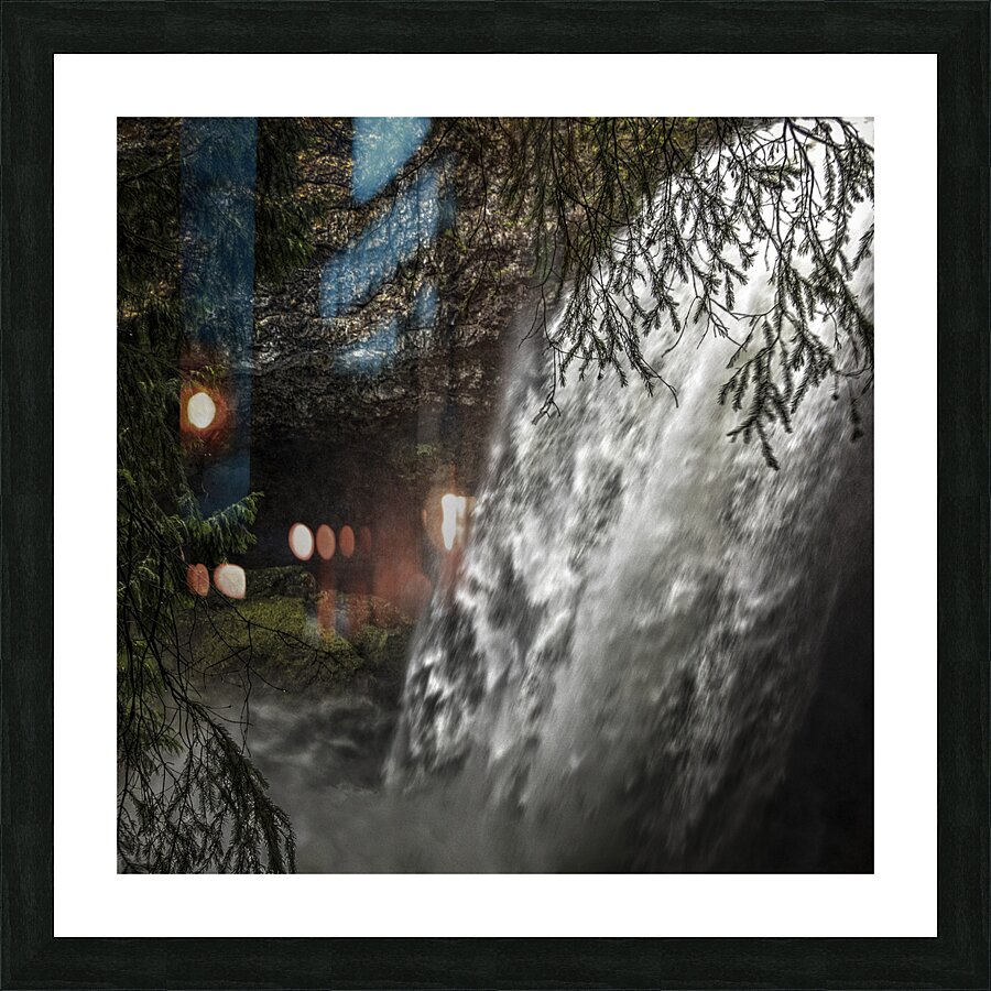 Moul Falls Picture Frame print