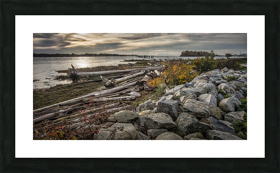 FS2301020  GILBERT BEACH Picture Frame print