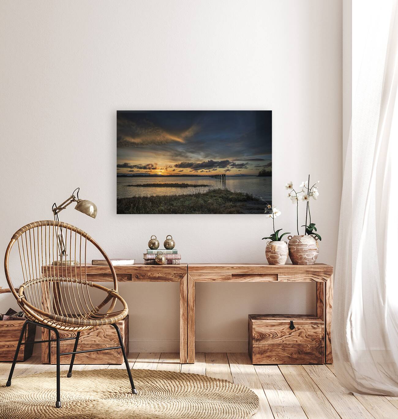 FS241127 GILBERT BEACH SUNSET Reproduction
