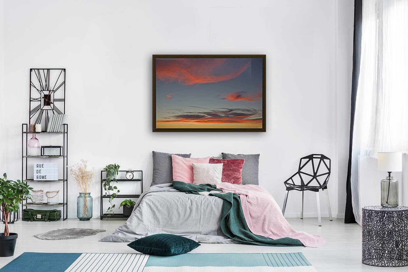 FS240801 RED CLOUDS Reproduction