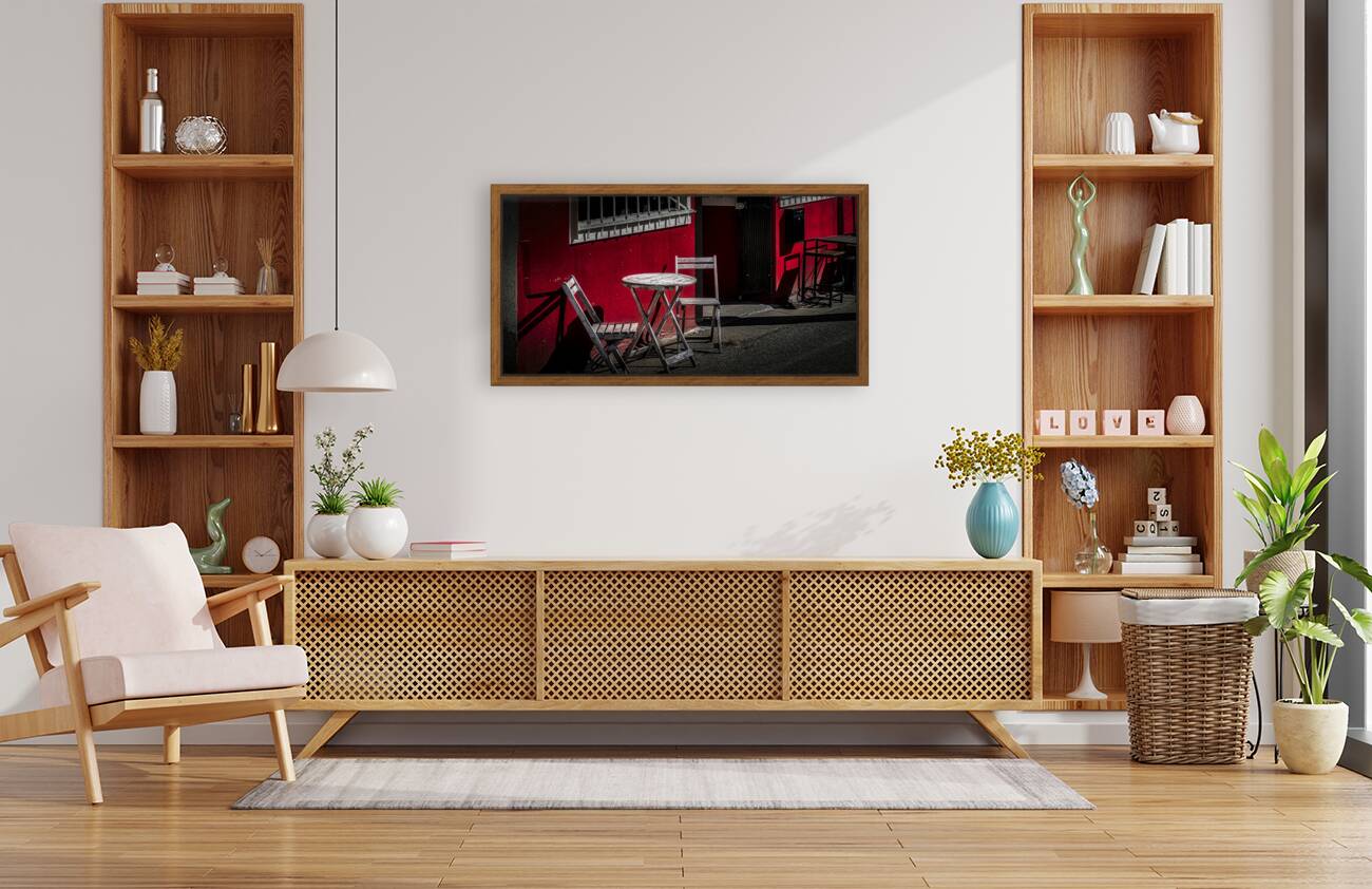 FS220331 ROAD SIDE CAFE Reproduction