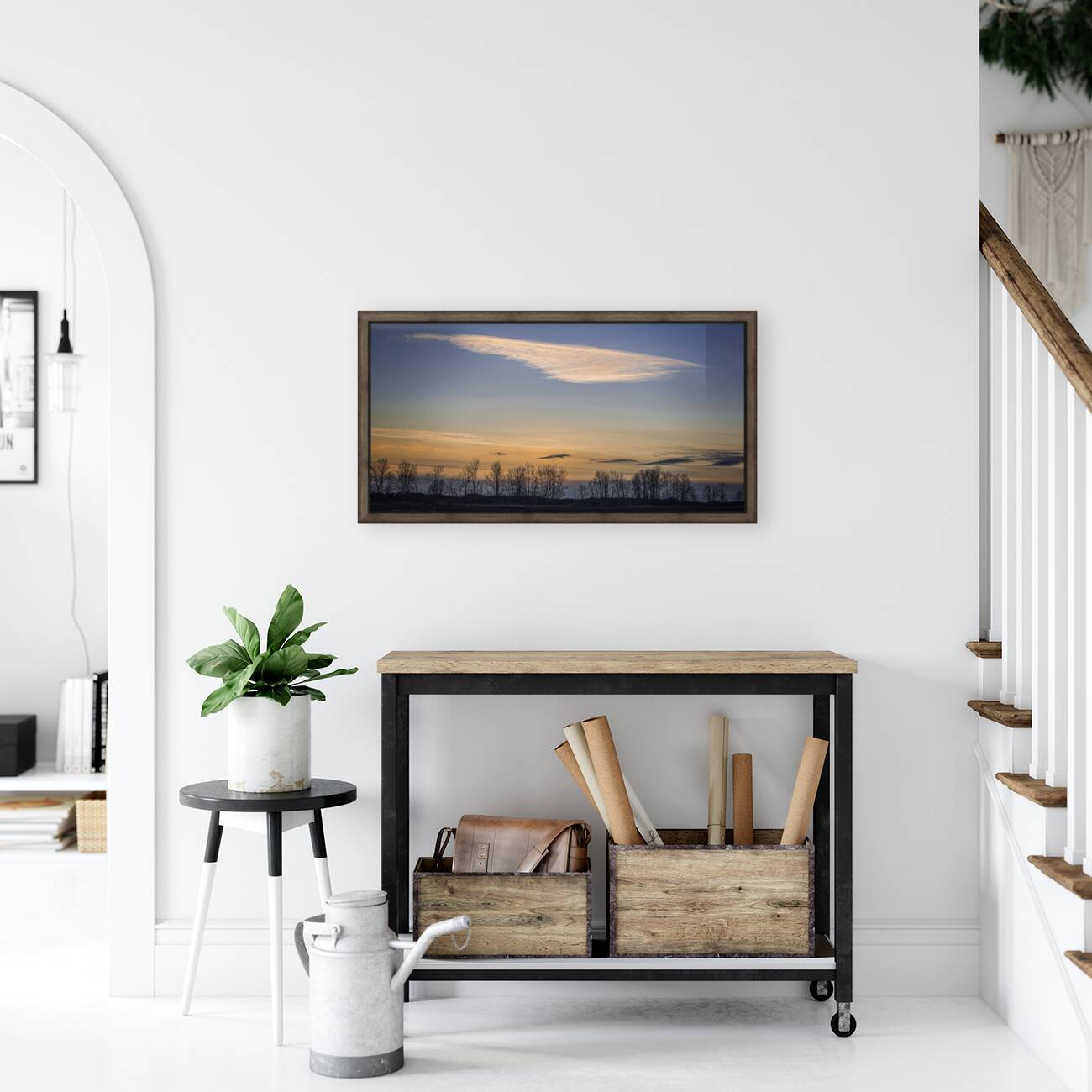 FS250121DW CLOUDSCAPE VL8 Reproduction