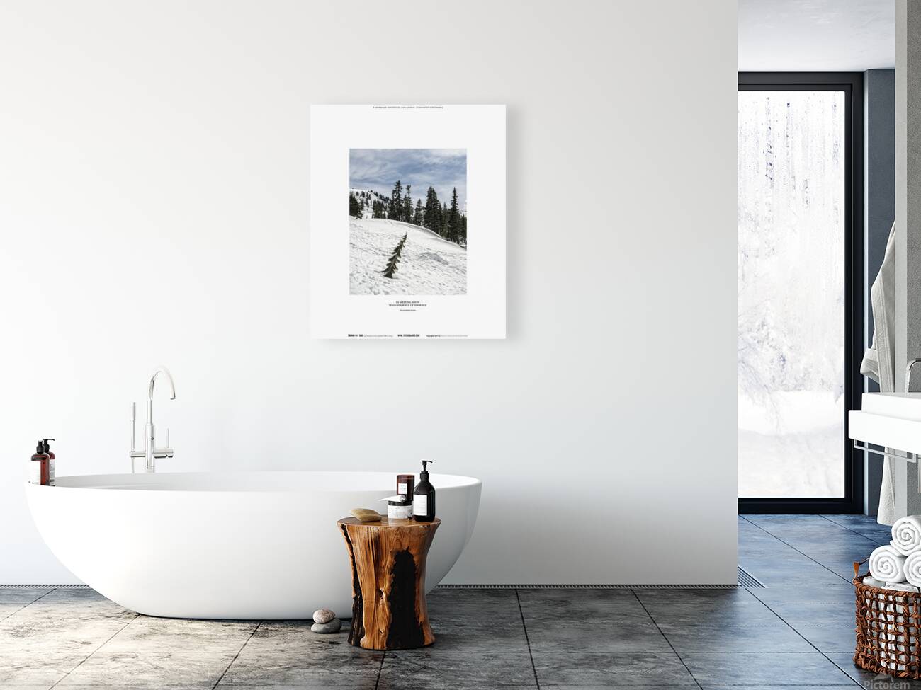 BE MELTING SNOW Reproduction