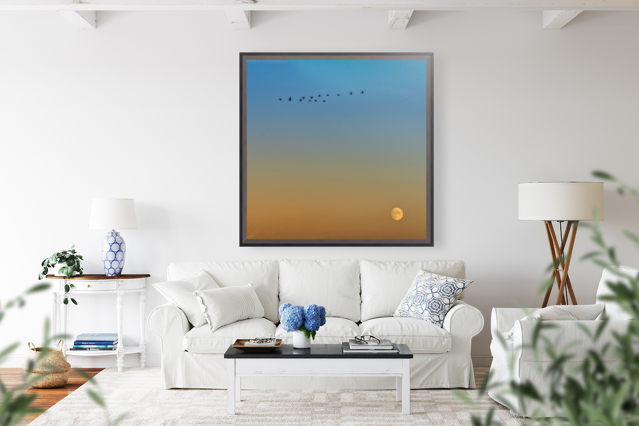 Moon Rise Reproduction