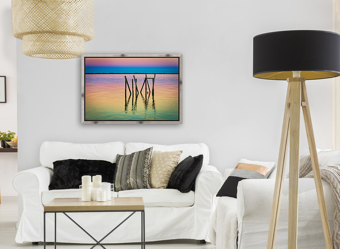 Rainbow Before Sunset Reproduction