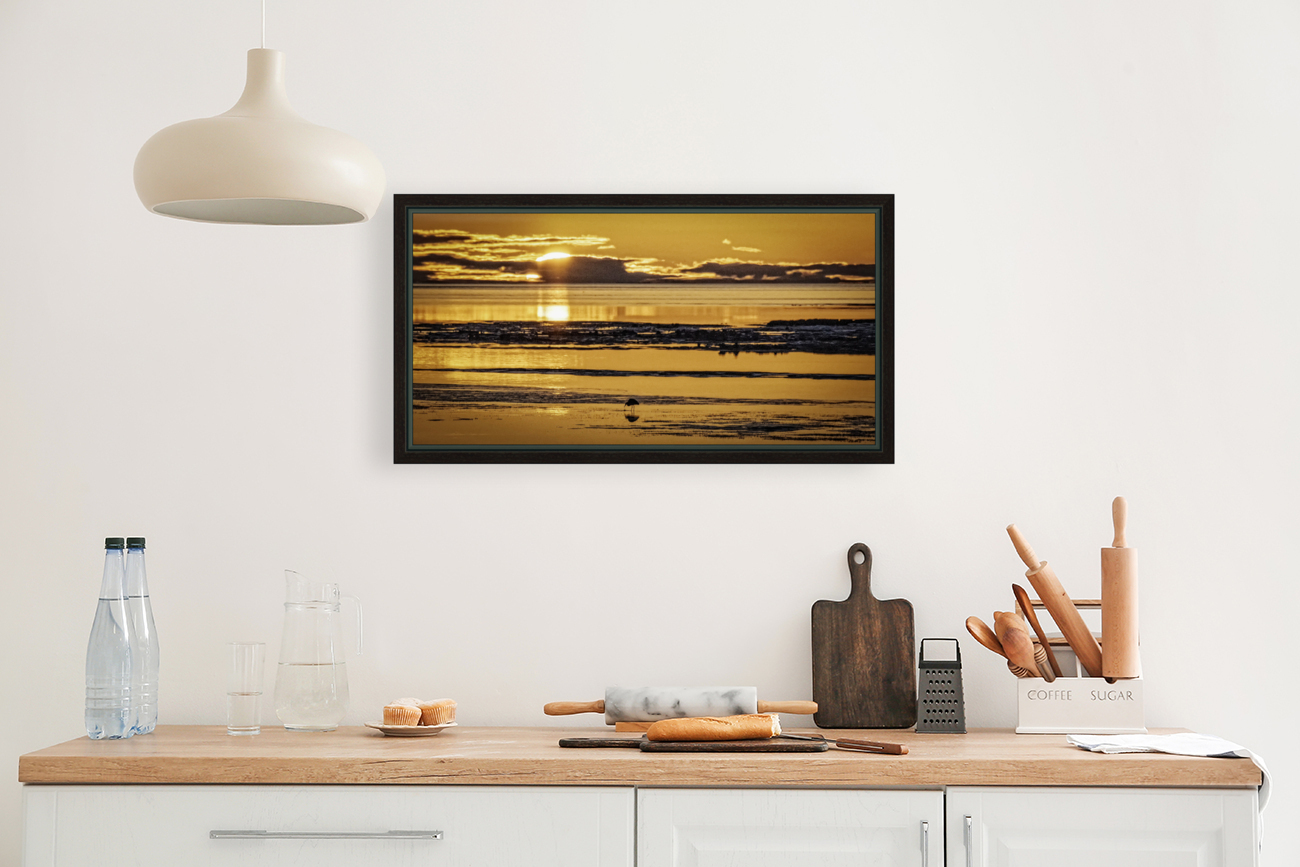 SUNSET AT THE BEACH Reproduction