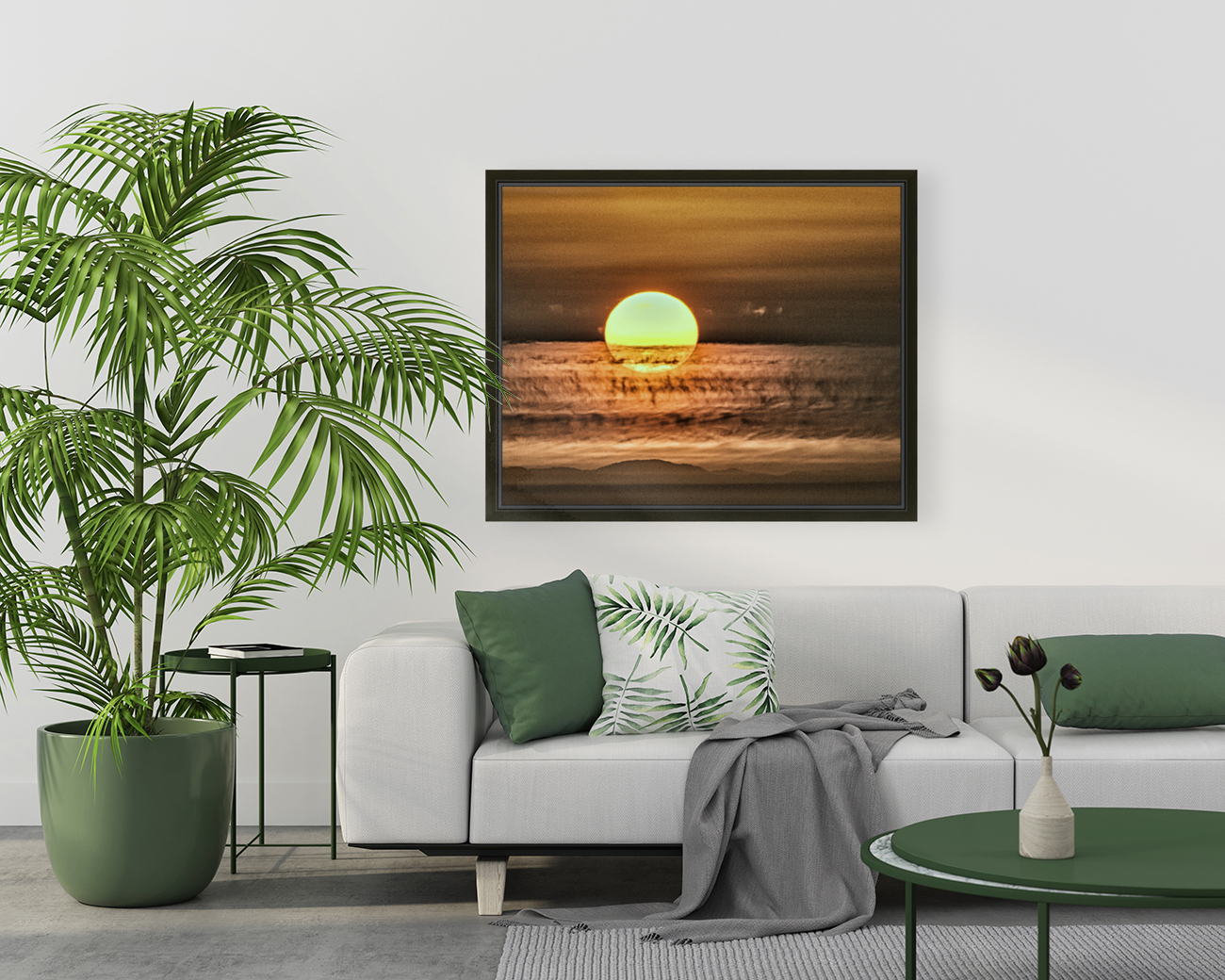 THE SETTING SUN Reproduction