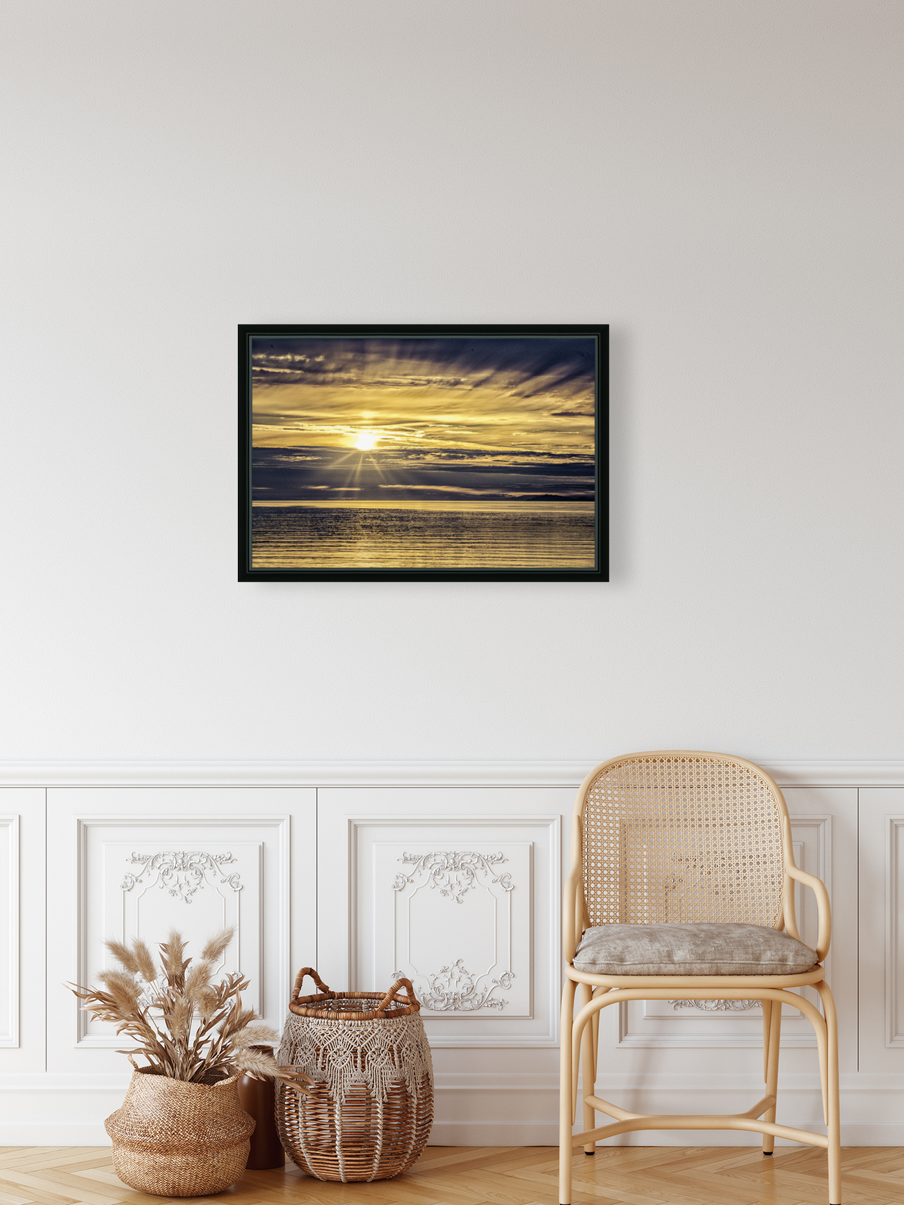 Sunset Landscape Reproduction