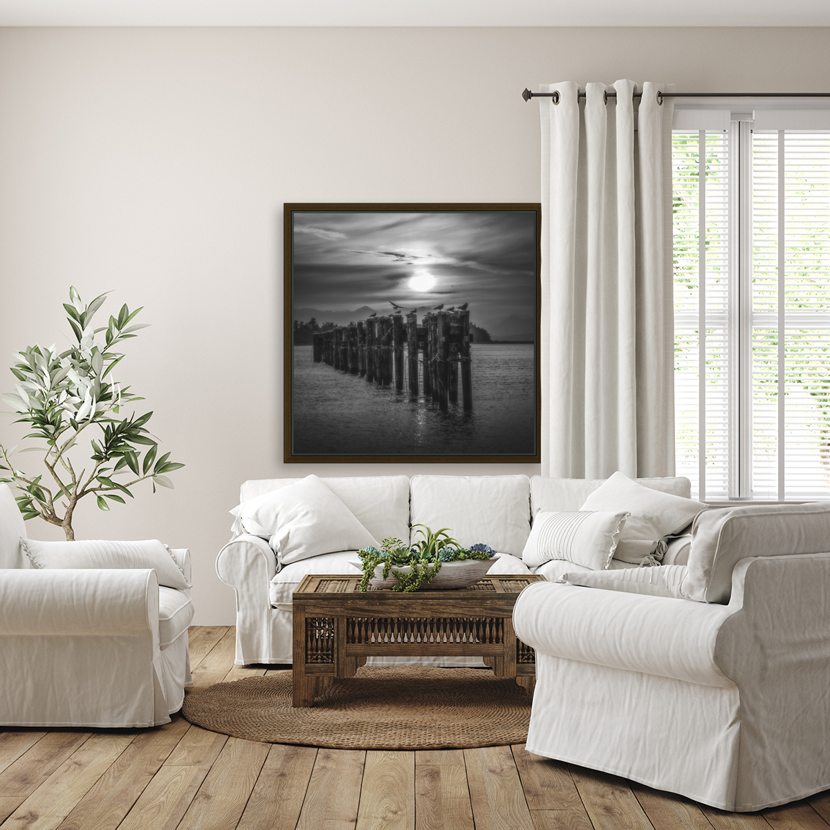 GILBERT BEACH BW Reproduction