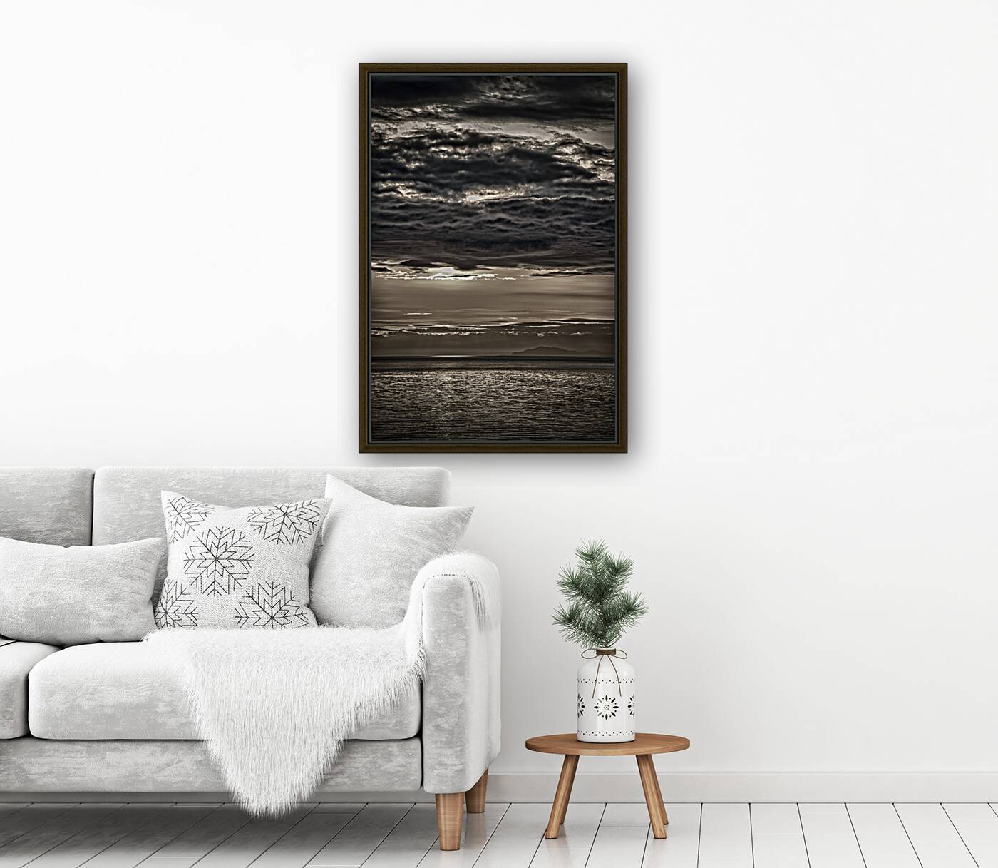 SUNSET AT GILBERT BEACH Reproduction