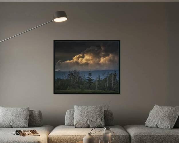 FS260630 DISTANT TREES Reproduction
