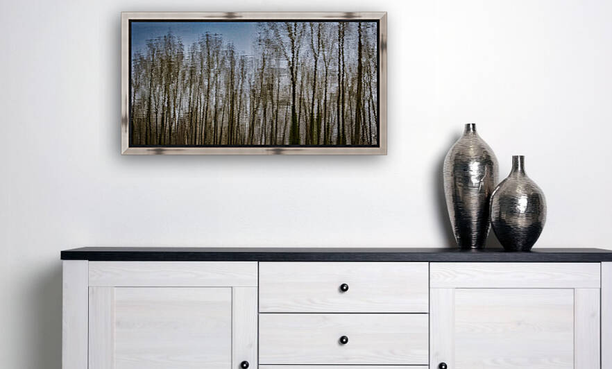 TREE REFLECTION ON WATER 2023 Reproduction