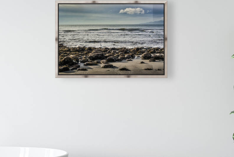 SEASCAPE AT WRECK BEACH Reproduction