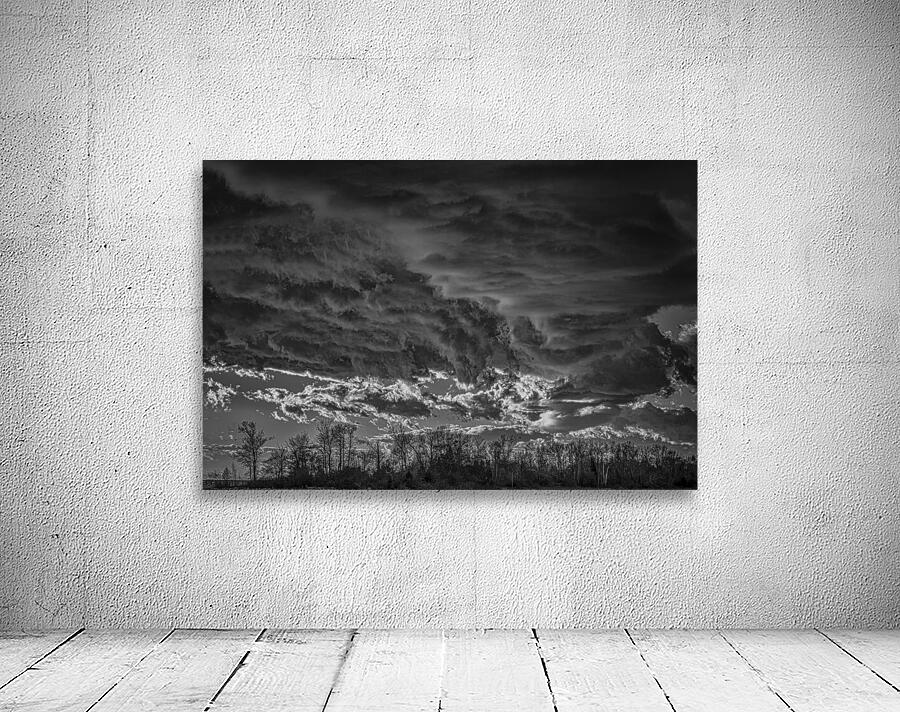 FS241104 CLOUDSCAPE 04BW Wall Preview