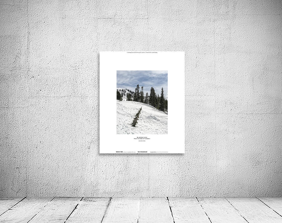 BE MELTING SNOW Wall Preview