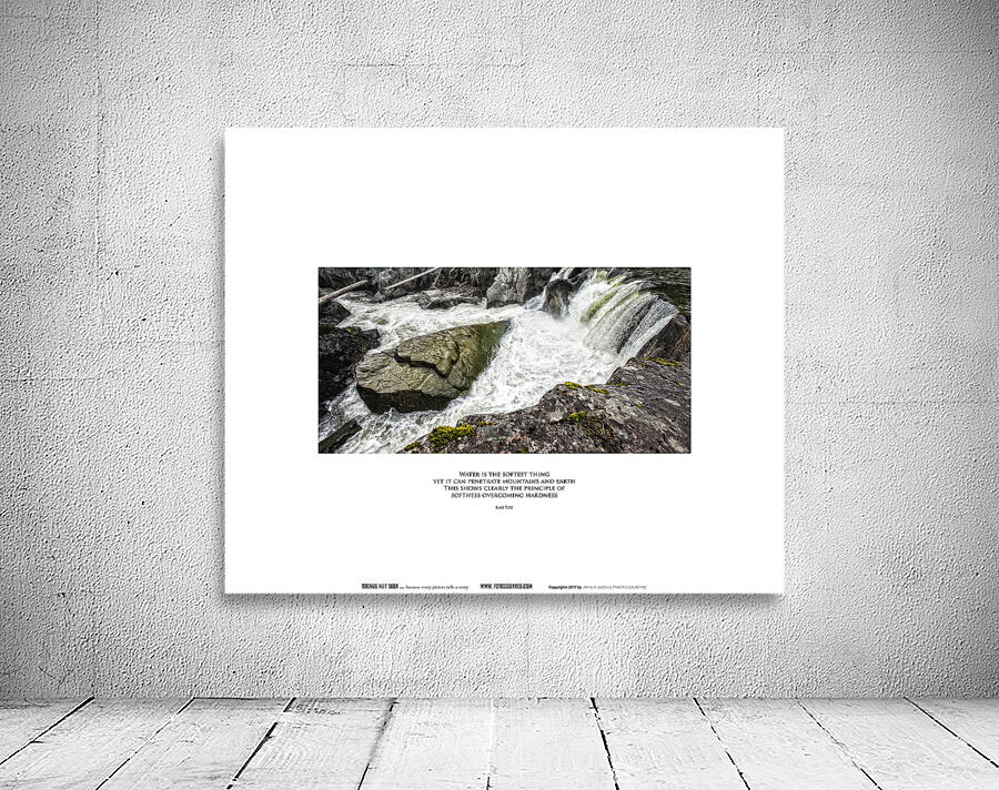 SOFTNESS OVERCOMING HARDNESS Wall Preview