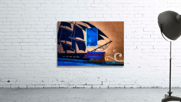 Blue Window Wall Preview