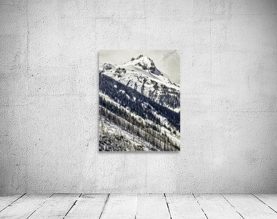 Distant Mountains Wall Preview