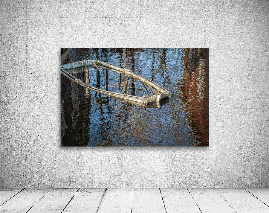 Abandoned Boat Wall Preview
