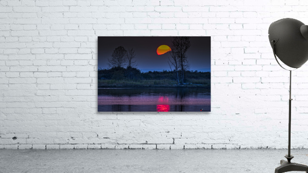 SUNSET AT FRASER RIVER 3 Wall Preview