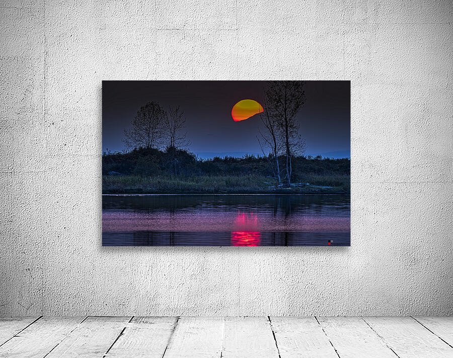 SUNSET AT FRASER RIVER 3 Wall Preview