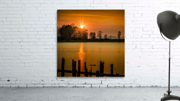 SUNSET SILHOUETTE 夕陽剪影 Wall Preview