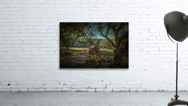 TRUCK LOVERS BACKYARD Wall Preview
