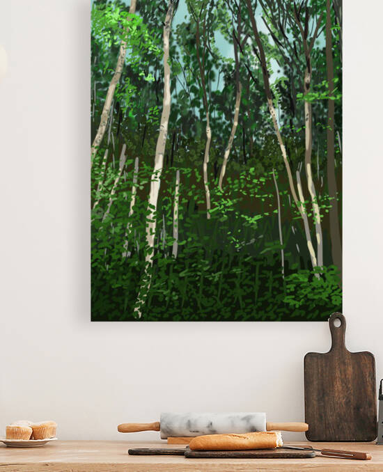 Patterson Forest Trees by sdartlifecreations
