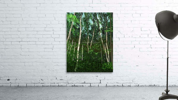 Patterson Forest Trees Wall Preview
