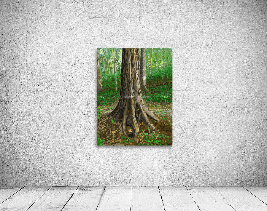 Tree Roots Wall Preview
