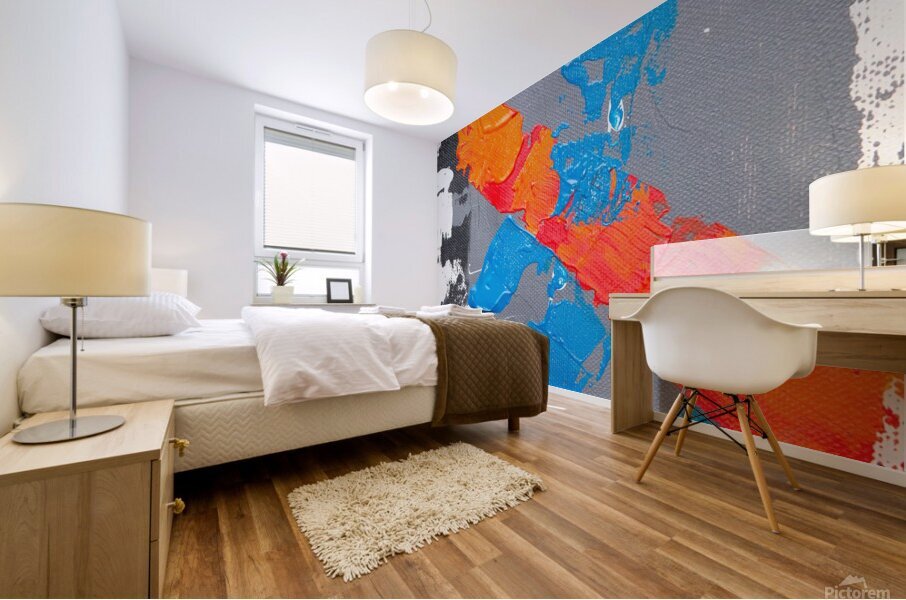 Patches Mural print