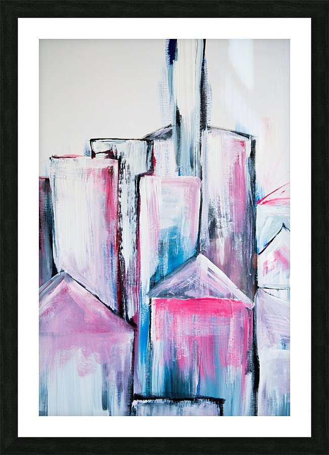 Buildings Picture Frame print