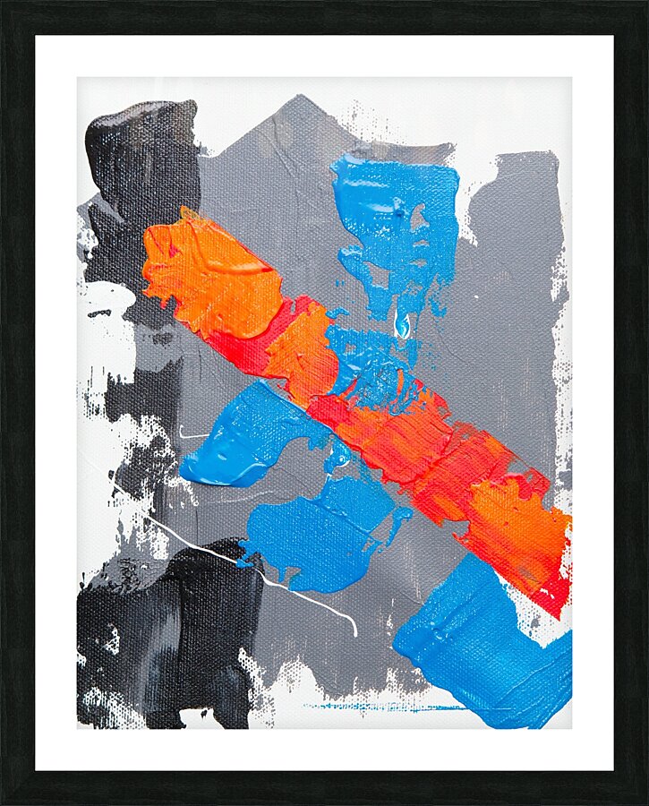 Patches Picture Frame print