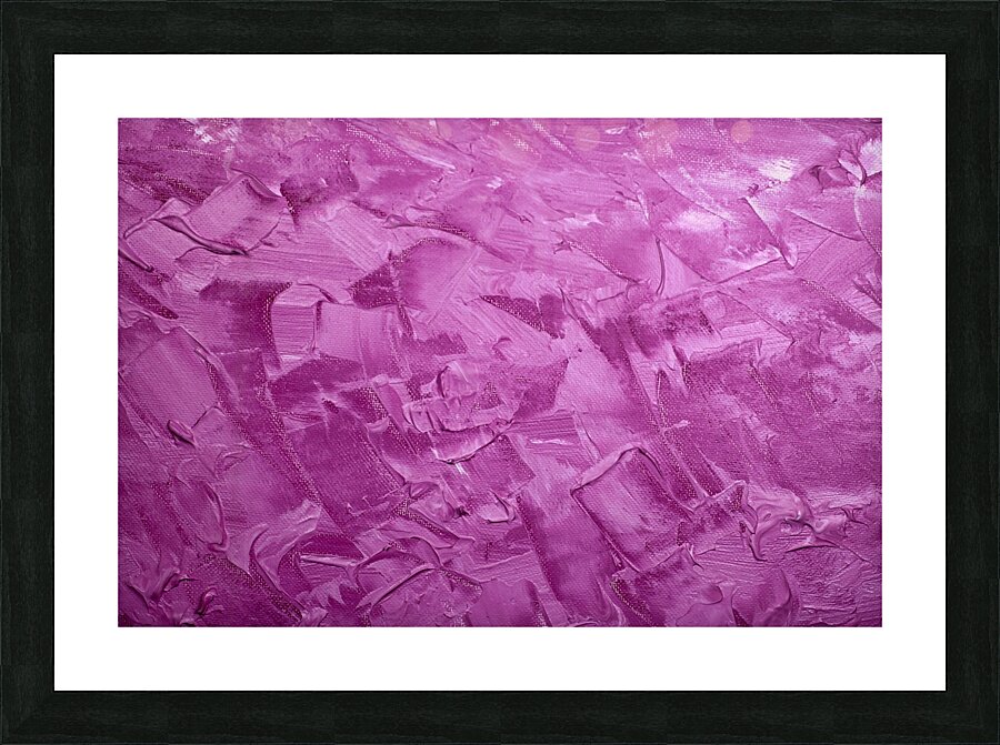 Pink Fields Picture Frame print