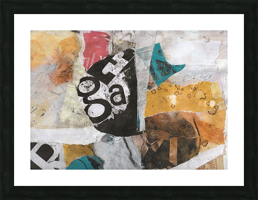 Letter Picture Frame print