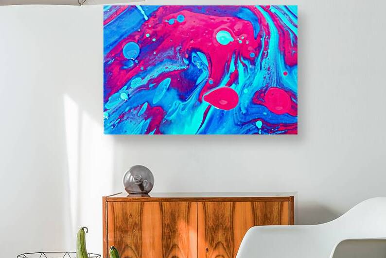 Pink and Blue by Moshe Tress