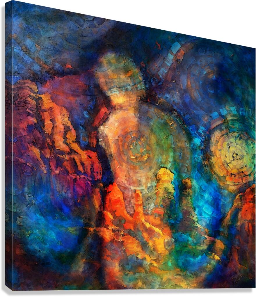 THE LAND DANCES Canvas Print
