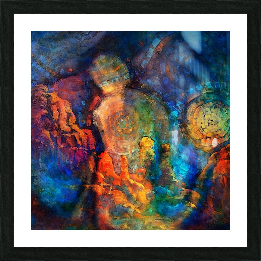 THE LAND DANCES Picture Frame print