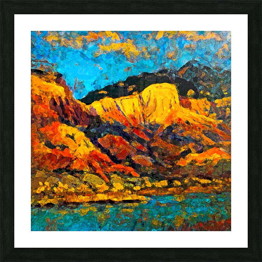 Chama River Light Digital Picture Frame print