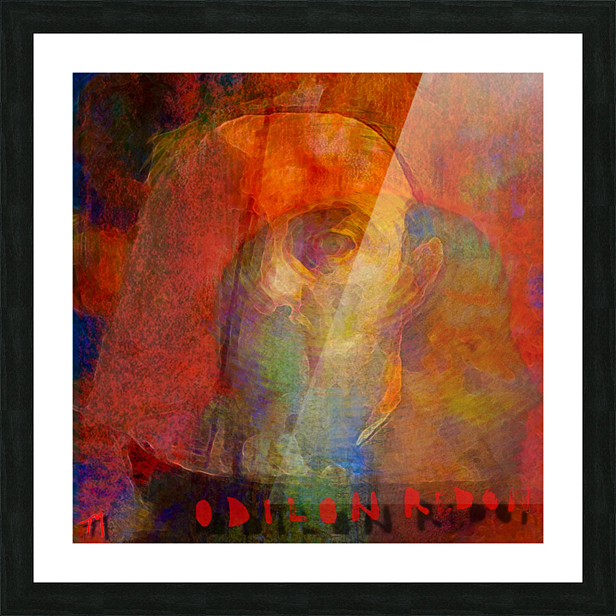 Art Hero Redon Digital Picture Frame print