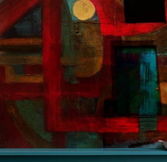 The Blue Door Mystery by Tom McGee Art  Landscapes Reimmagined