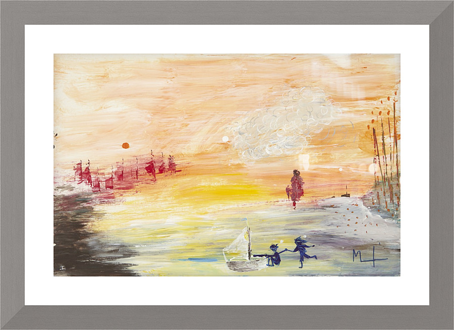 LIMITLESS CHILDHOOD. Picture Frame print