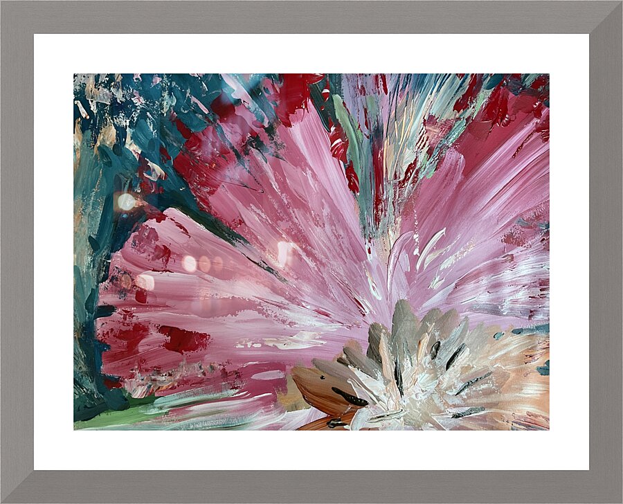 Flourish. Picture Frame print