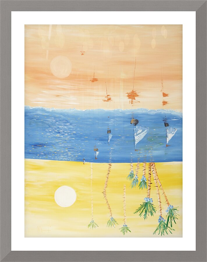 Upside down Dream. Picture Frame print