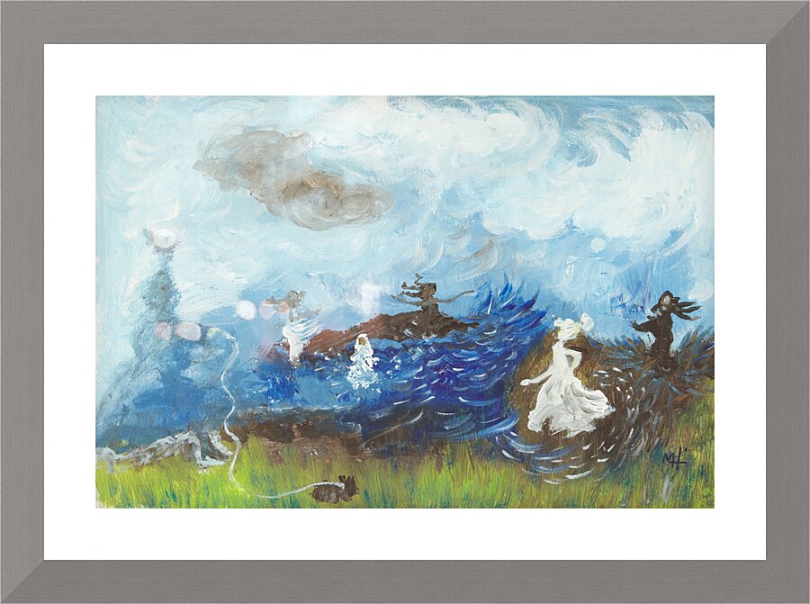 Women’s Storm Picture Frame print