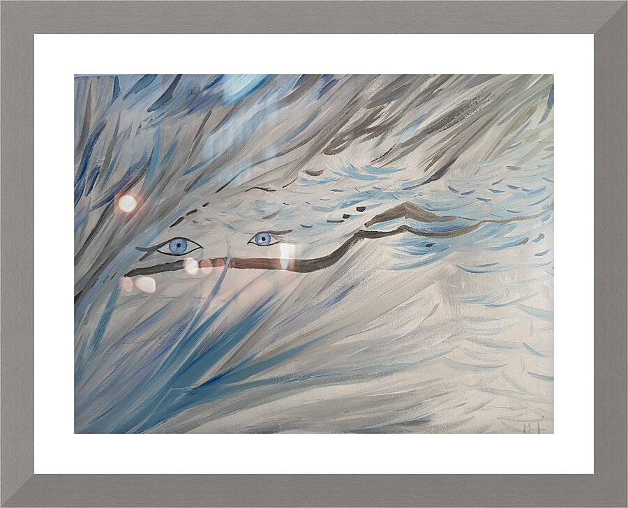 Vanished. Picture Frame print
